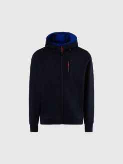 Sweatshirts & Hoodies^North Sails 'Full-zipper Scuba Fleece Hoodie NAVY BLUE