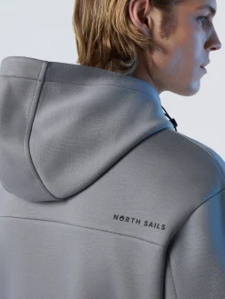 Sweatshirts & Hoodies^North Sails 'Full-zipper Scuba Fleece Hoodie SLATE GREY