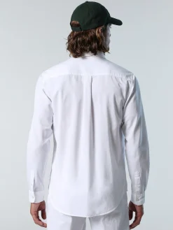 Outlet^North Sails 'Gabardine Shirt WHITE