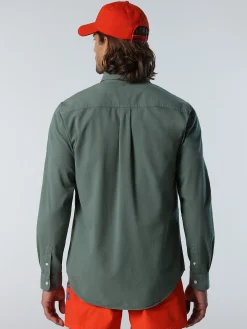 Outlet^North Sails 'Gabardine Shirt MILITARY GREEN