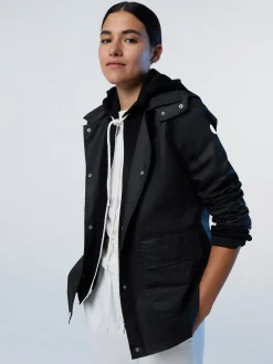 Jackets^North Sails 'Gisborne Waxed Cotton Jacket BLACK