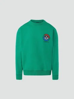 Outlet^North Sails 'Graphic Print Sweatshirt GARDEN GREEN