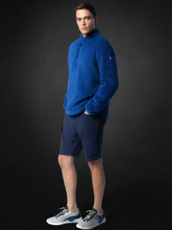 Mid & Baselayers|Mid & Baselayers^North Sails 'High Loft Smock OCEAN BLUE