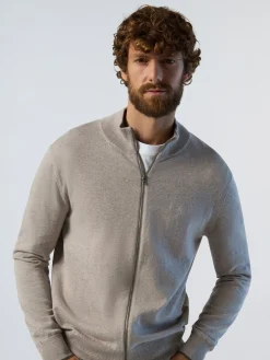 Sweaters & Cardigans^North Sails 'High-neck Zipper Sweater CONCRETE MELANGE