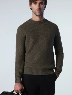 Outlet^North Sails 'Honeycomb Stitch Jumper IVY GREEN