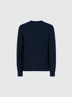 Outlet^North Sails 'Honeycomb Stitch Jumper NAVY BLUE