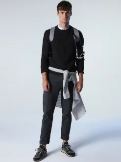 Outlet^North Sails 'Honeycomb Stitch Jumper ASPHALT MELANGE