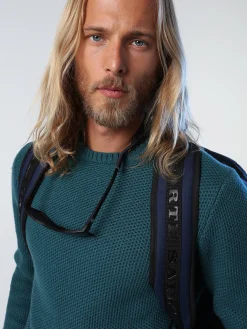 Outlet^North Sails 'Honeycomb Stitch Jumper MEDITERRANEA
