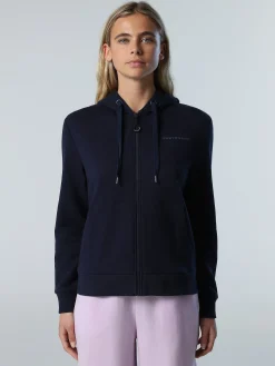 Outlet^North Sails 'Hoodie With Chest Print NAVY BLUE