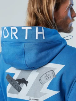 Outlet^North Sails 'Hoodie With Embroidered Hood DIGITAL BLUE