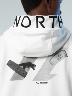 Outlet^North Sails 'Hoodie With Embroidered Hood WHITE