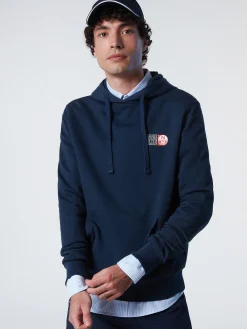 Outlet^North Sails 'Hoodie With Graphic Prints NAVY BLUE