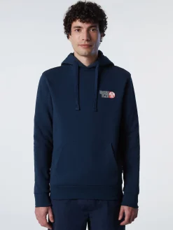 Outlet^North Sails 'Hoodie With Graphic Prints NAVY BLUE