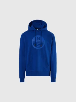 Sweatshirts & Hoodies^North Sails 'Hoodie With Maxi Print SURF BLUE