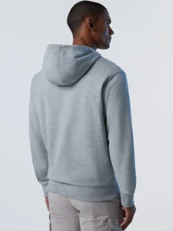 Sweatshirts & Hoodies^North Sails 'Hoodie With Maxi Print GREY MELANGE