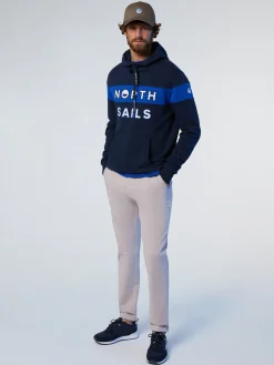 Sweatshirts & Hoodies^North Sails 'Hoodie With Patches NAVY BLUE