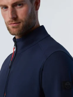 Sweatshirts & Hoodies^North Sails 'Interlock Full-zipper Sweatshirt NAVY BLUE