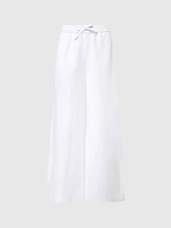 Outlet^North Sails 'Linen And Tencel Trousers WHITE