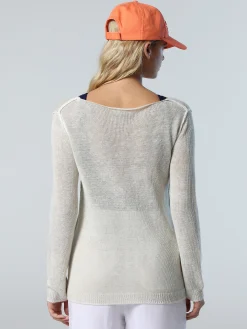 Outlet^North Sails 'Linen Boat-neck Top ALOMOND CREAM