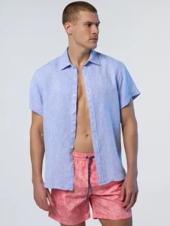 Beachwear^North Sails 'Linen-look Swim Shorts COMBO 92 673734