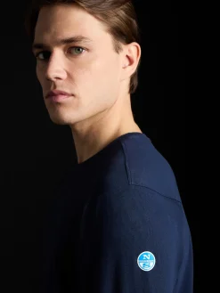 Deckwear & Footwear|T-shirts^North Sails 'Long Sleeve Jersey T NAVY BLUE