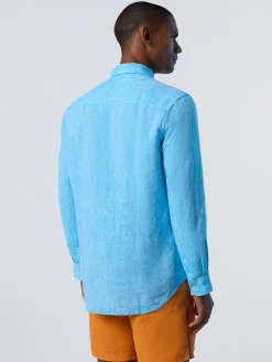 Shirts^North Sails 'Long-sleeved Linen Shirt ACQUARIUS