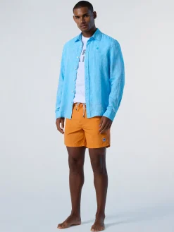 Shirts^North Sails 'Long-sleeved Linen Shirt ACQUARIUS