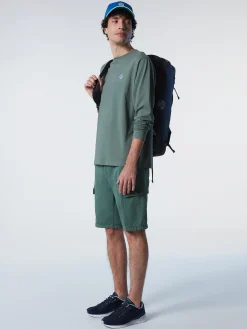Outlet^North Sails 'Long-sleeved Top With Logo MILITARY GREEN