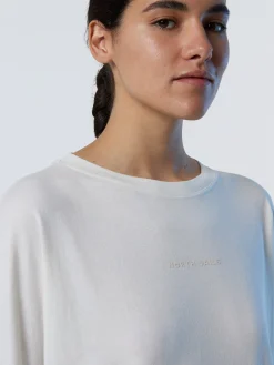 T-shirts & Tops^North Sails 'Long-sleeved T-shirt With Tonal Print MARSHMALLOW