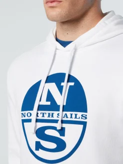 Outlet^North Sails 'Maxi Logo Hoodie WHITE