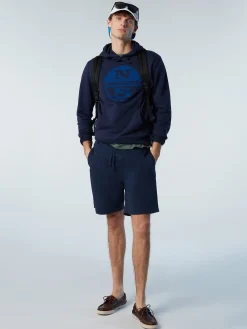 Outlet^North Sails 'Maxi Logo Hoodie NAVY BLUE