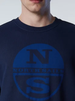 Outlet^North Sails 'Maxi Logo Sweatshirt NAVY BLUE