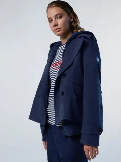Jackets^North Sails 'Miranda Peacoat NAVY BLUE