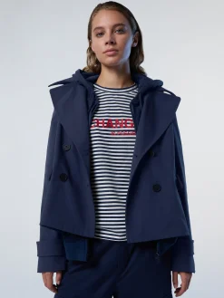 Jackets^North Sails 'Miranda Peacoat NAVY BLUE