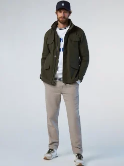 Trousers^North Sails 'Mischief Pleated Chinos CONCRETE GREY
