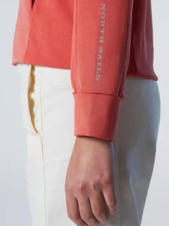 Outlet^North Sails 'Modal Peachskin Hoodie PAPRIKA