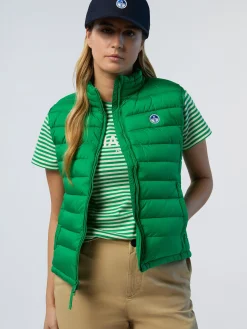 Vests|Jackets^North Sails 'Naomi Padded Vest GREEN BEE