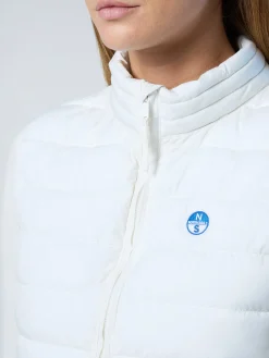 Vests|Jackets^North Sails 'Naomi Padded Vest MARSHMALLOW