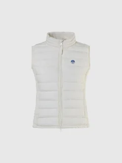 Vests|Jackets^North Sails 'Naomi Padded Vest MARSHMALLOW