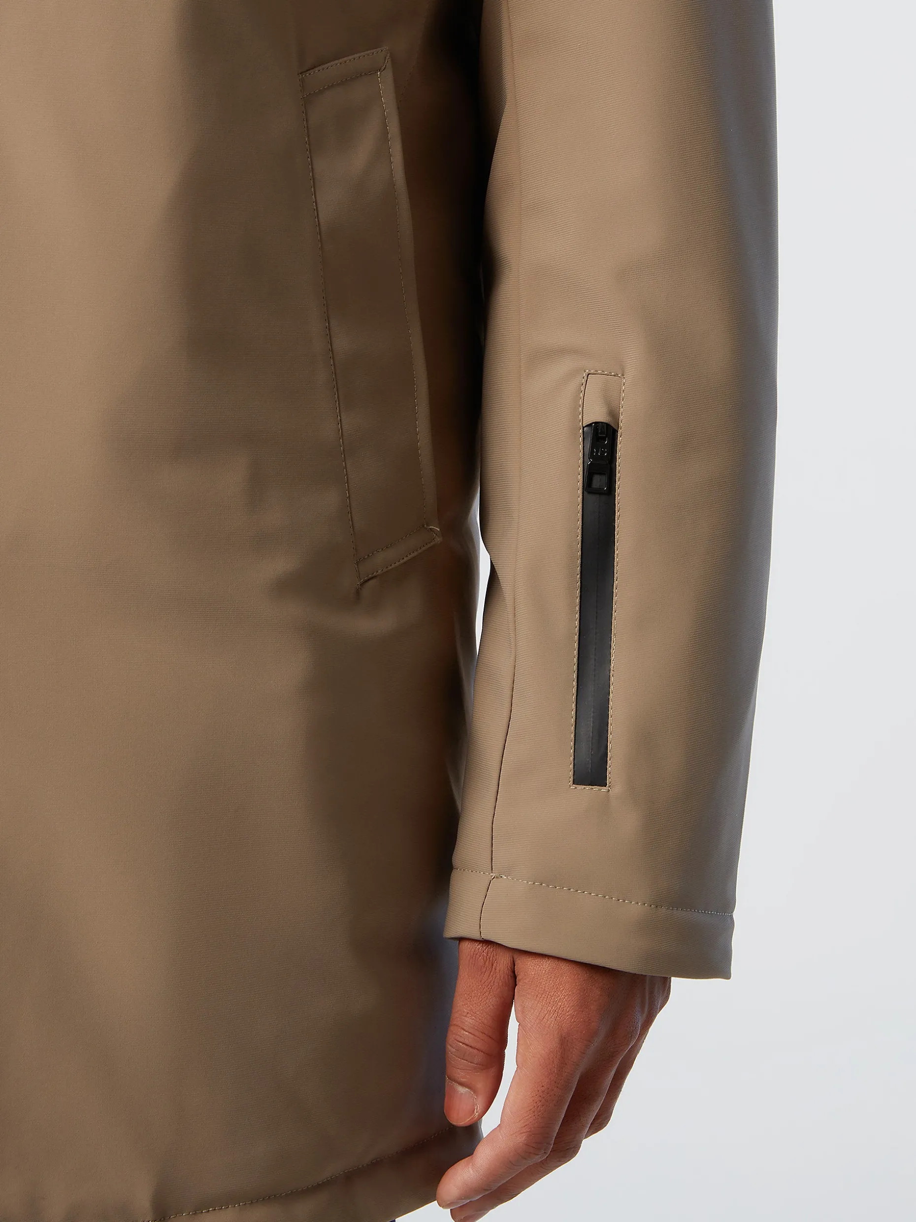 Outlet^North Sails 'North Tech Trench BROWN ROCK