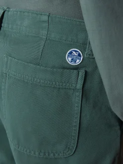 Outlet^North Sails 'Organic Cotton Cargo Shorts MILITARY GREEN