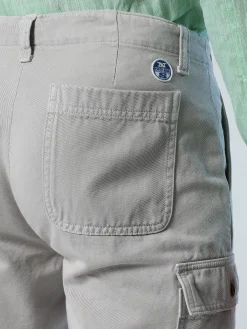 Outlet^North Sails 'Organic Cotton Cargo Shorts DOVE