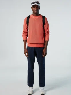 Outlet^North Sails 'Organic Cotton Crew-neck SPICED CORAL