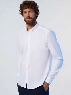 Shirts^North Sails 'Organic Cotton Oxford Shirt WHITE