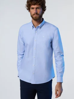 Shirts^North Sails 'Organic Cotton Oxford Shirt LIGHT BLUE