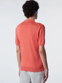 Outlet^North Sails 'Organic Cotton Polo Shirt SPICED CORAL