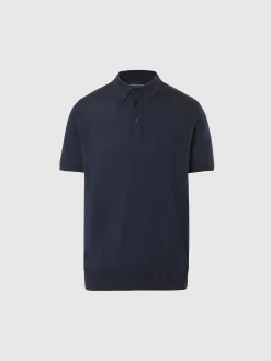 Outlet^North Sails 'Organic Cotton Polo Shirt NAVY BLUE