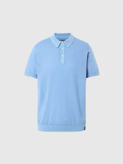 Outlet^North Sails 'Organic Cotton Polo Shirt CORNFLOWER BLUE