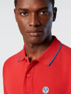 Outlet^North Sails 'Organic Cotton Polo Shirt RED