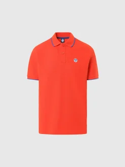 Outlet^North Sails 'Organic Cotton Polo Shirt BRIGHT ORANGE